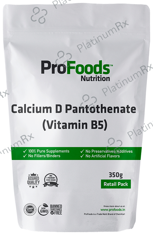 ProFoods Calcium-D-Pantothenate (Vitamin - B5) 350 gm