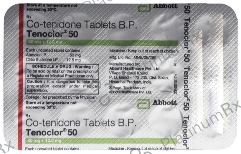 Tenoclor 50 Tablet