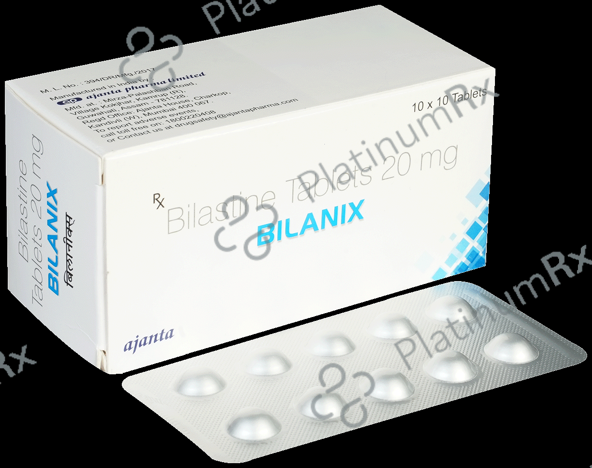 Bilanix 20mg Tablet 10s