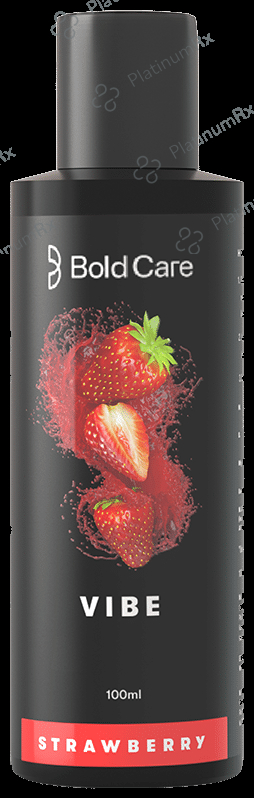 Bold Care Vibe Intimate Lube & Massage Gel Strawberry