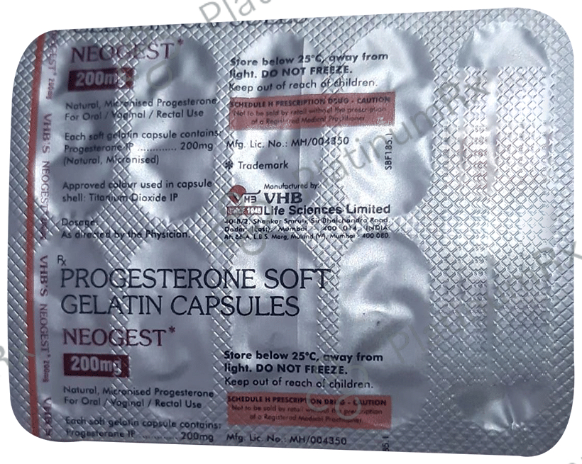 Neogest 200mg Capsule