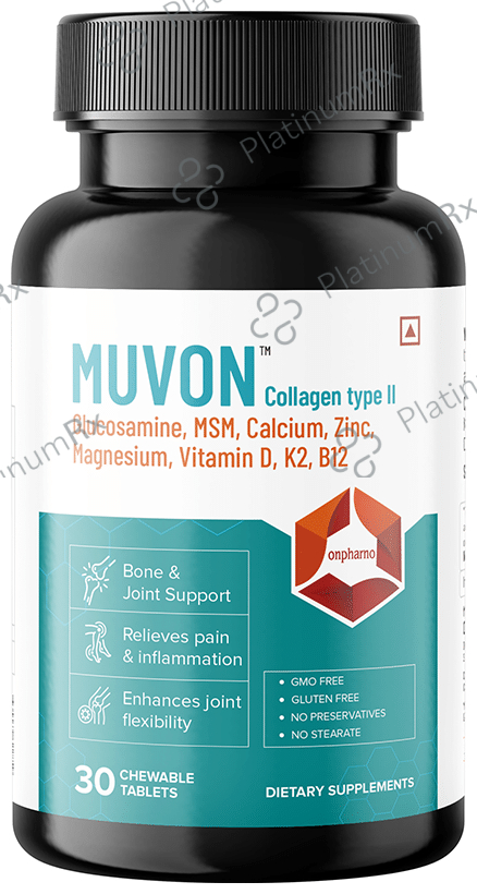 Onpharno Muvon Collagen Type III Chewable Tablet 30s