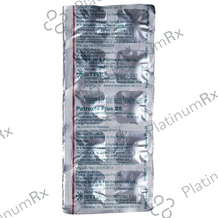 Patroxta Plus 25 Tablet CR