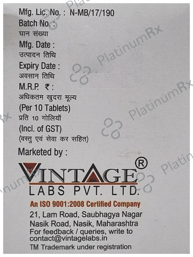 Safex 500mg Tablet