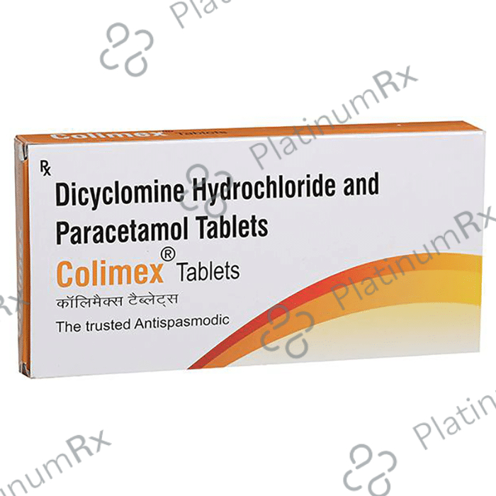 Colimex 20/500mg Tablet 10s