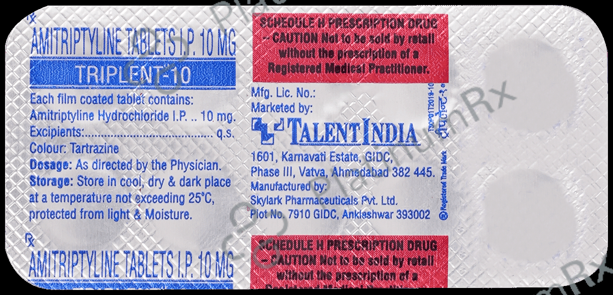 Triplent 10mg Tablet