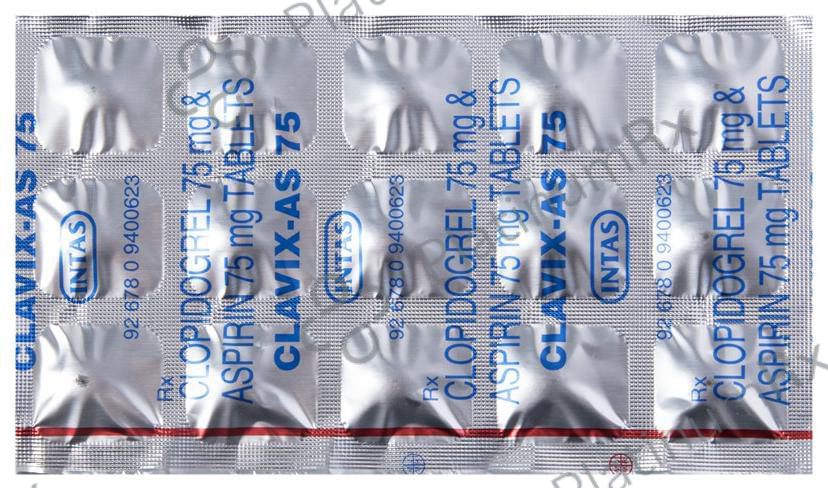 Clavix AS 75/75mg Tablet 15s