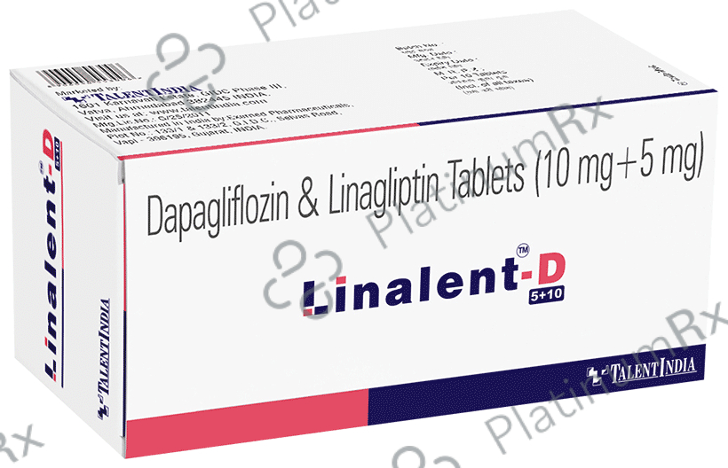 Linalent D 5/10mg Tablet 10s