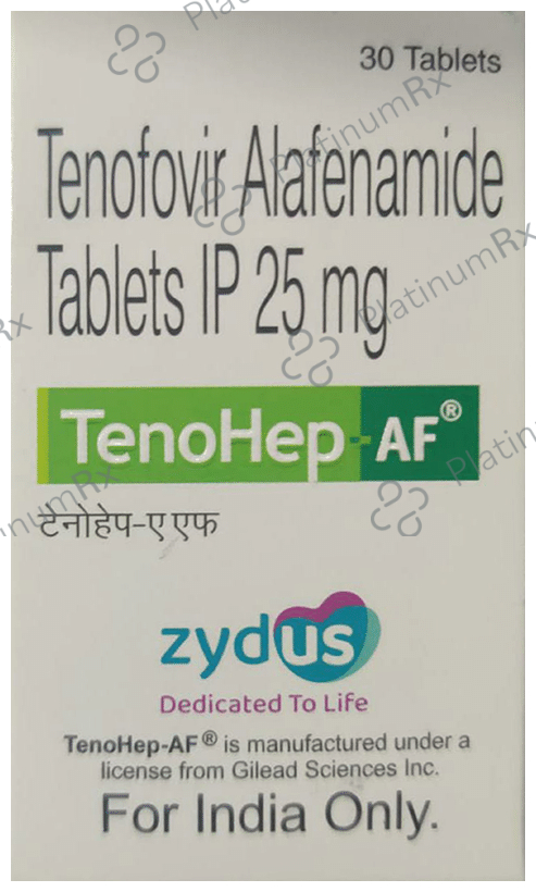 Tenohep AF 25mg Tablet 30s