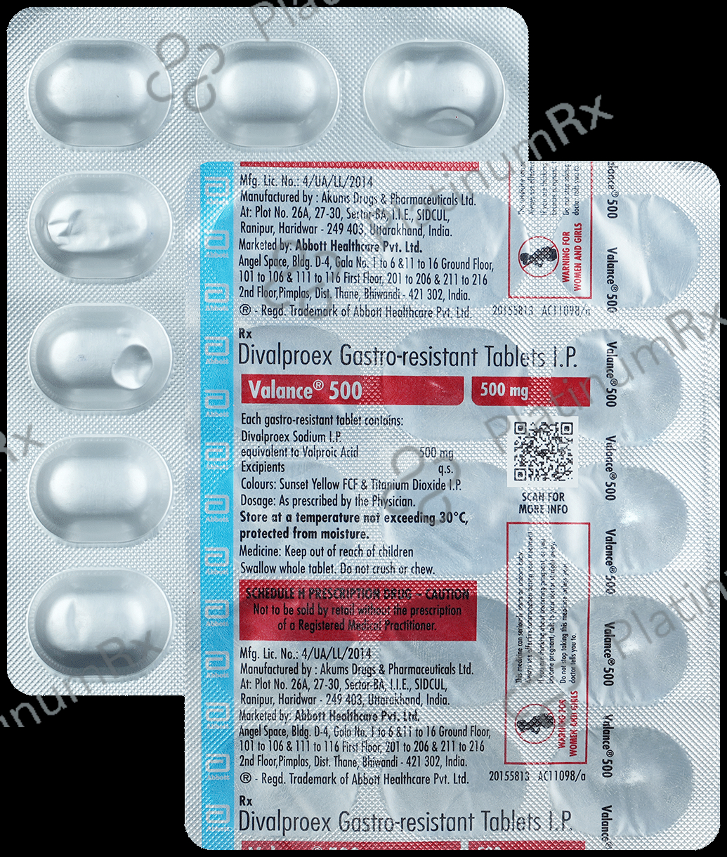 Valance 500 Tablet