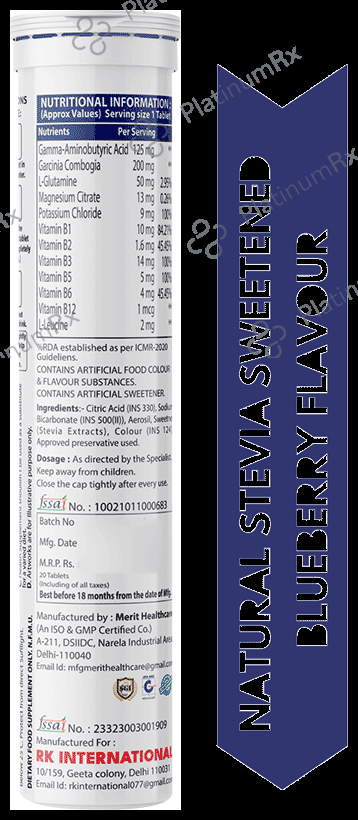 Wisefix Ketofix Effervescent Tablet Sugar Free