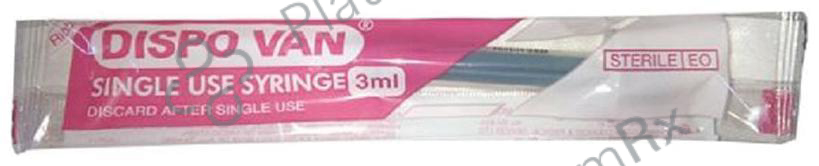 Dispovan Syringe with Needle 24G (1*3ml)