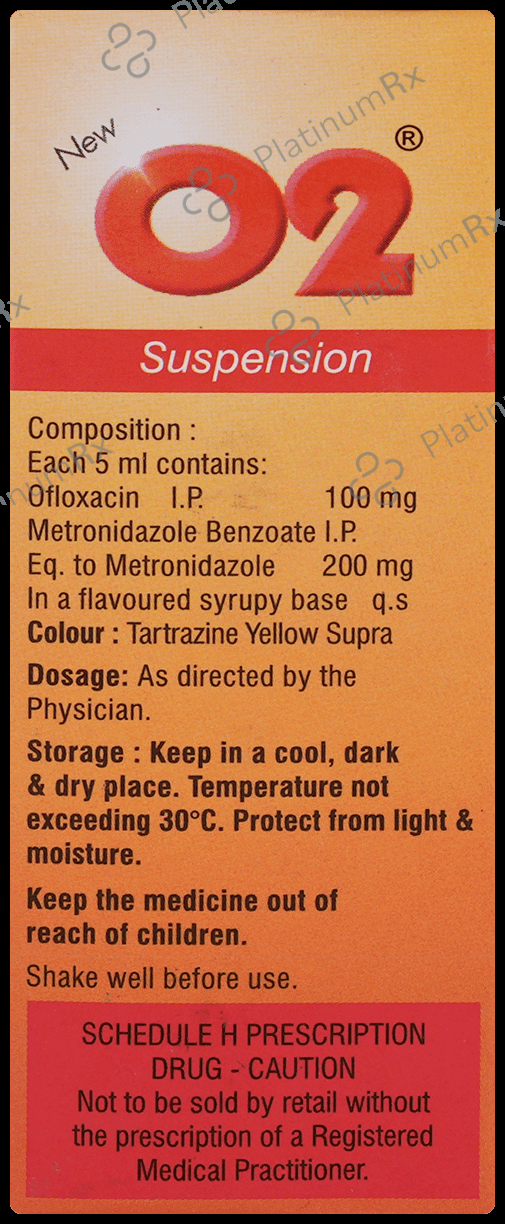 New O2 Oral Suspension Delicious Mango 60ml