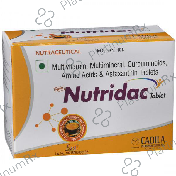 Nutridac Tablet New 10s