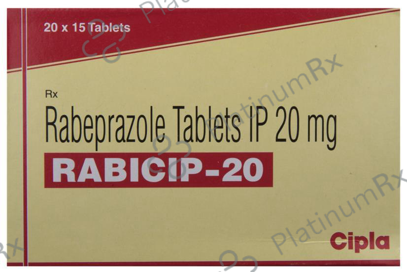 Rabicip 20mg Tablet 15s