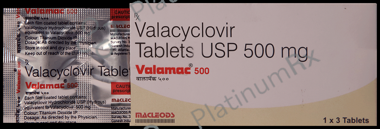 Valamac 500mg Tablet