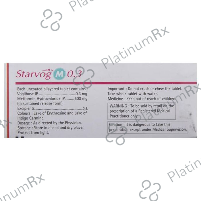 Starvog M SR 500/0.3mg Tablet 10s