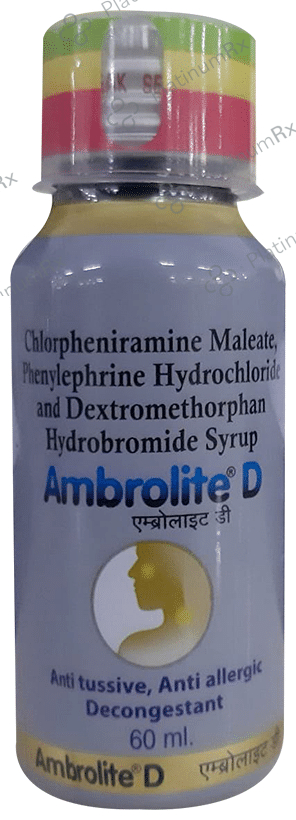 Ambrolite D Syrup 60ml