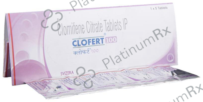 Clofert 100mg Tablet 5s