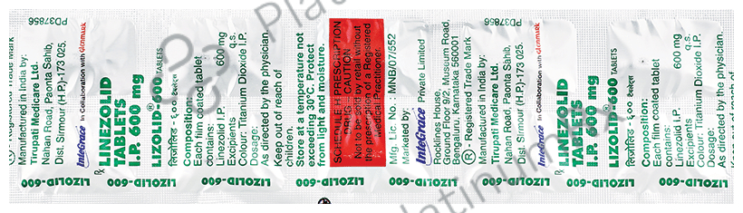 Lizolid 600mg Tablet 10s