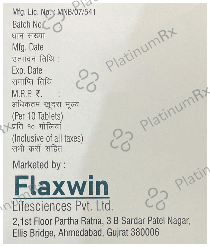 Daxwin 750 Tablet ER