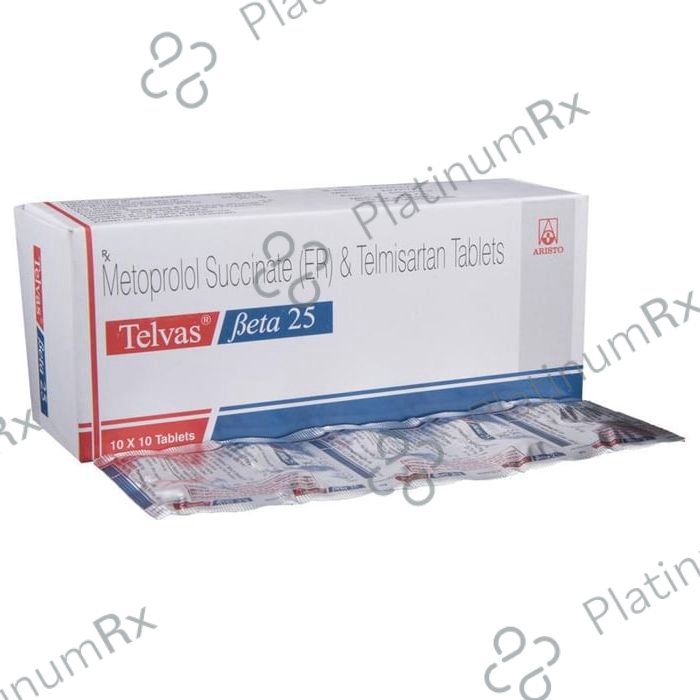 Telvas Beta 40/25mg Tablet ER 10s