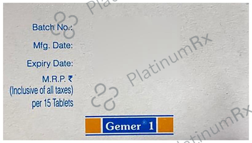 Gemer 1/500mg Tablet PR 15s