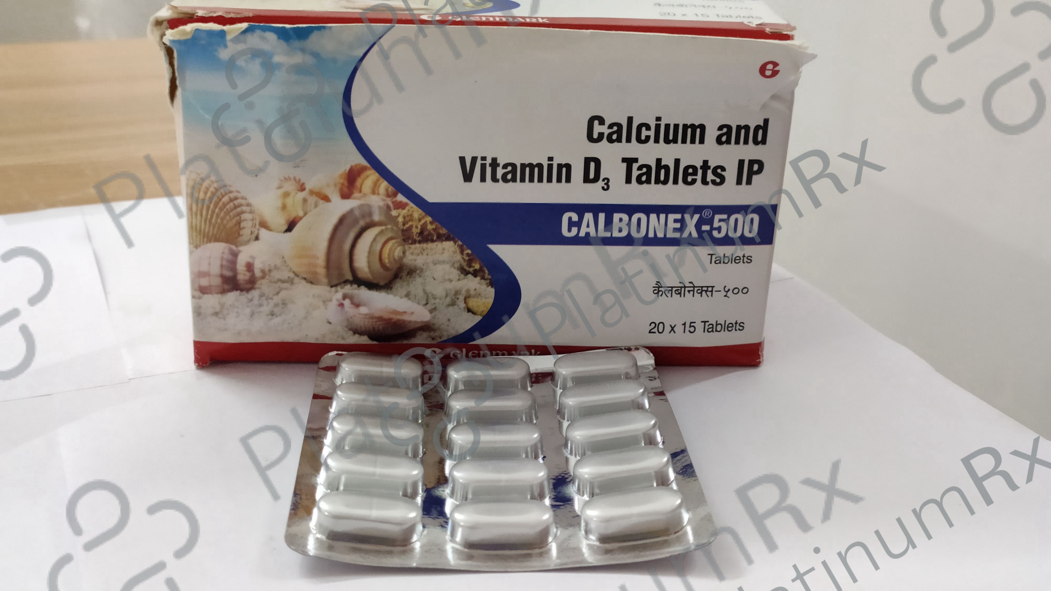 Calbonex 500mg/250IU Tablet 15s