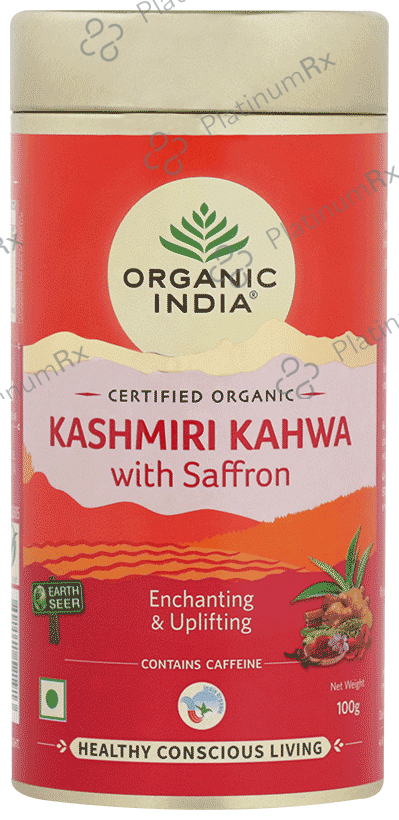 Organic India Certified Organic Kashmiri Kahwa with Saffron