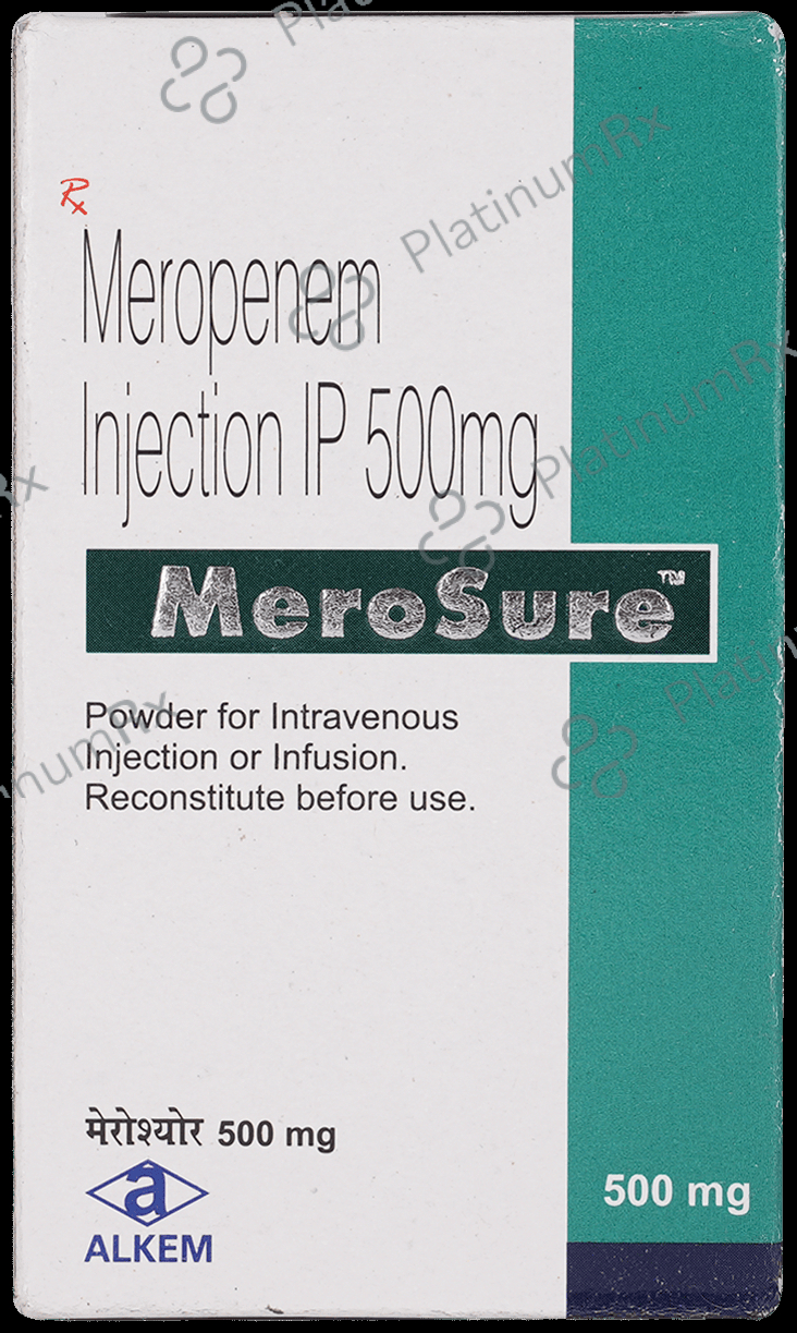 Merosure 500mg Injection1s