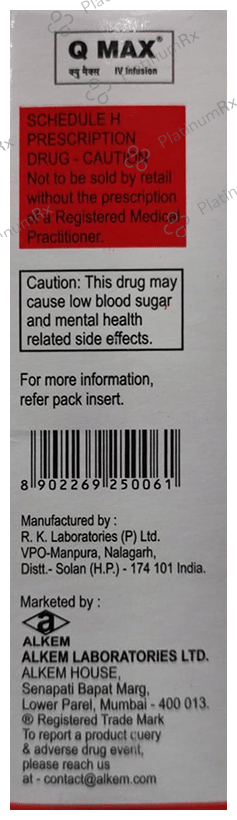 Qmax 200mg Infusion