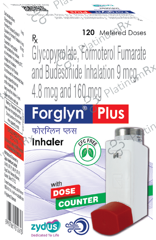 Forglyn Plus Inhaler CFC Free 120MDI
