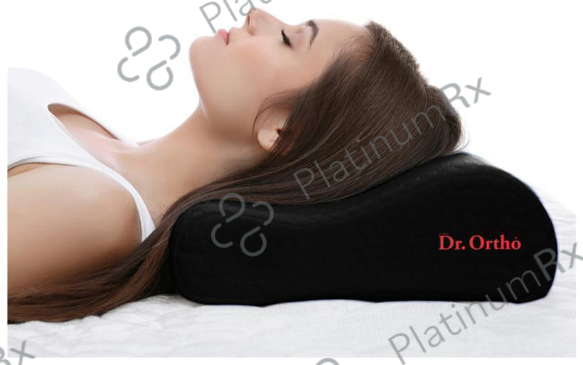 Dr Ortho Orthopaedic Cervical Pillow Universal Black