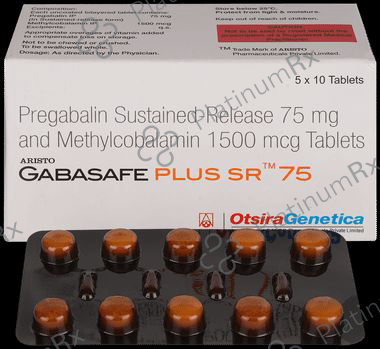 Gabasafe Plus SR 75 Tablet