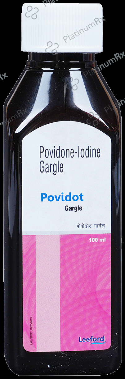 Povidot Gargle 100ml for Oral Care