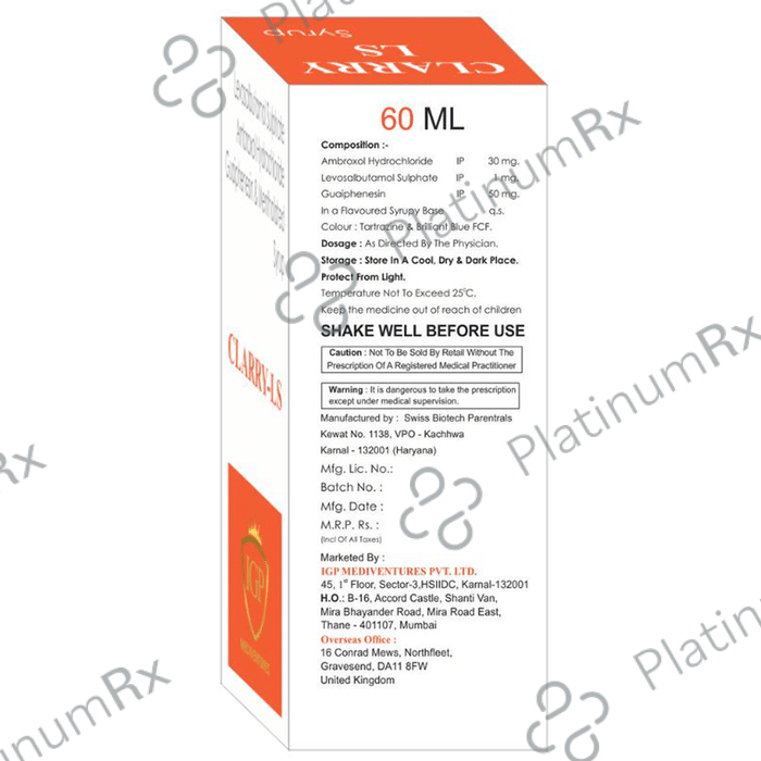 Clarry LS Syrup 100 ml