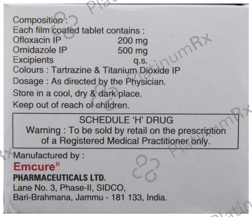 Normet 200/500mg Tablet 10s