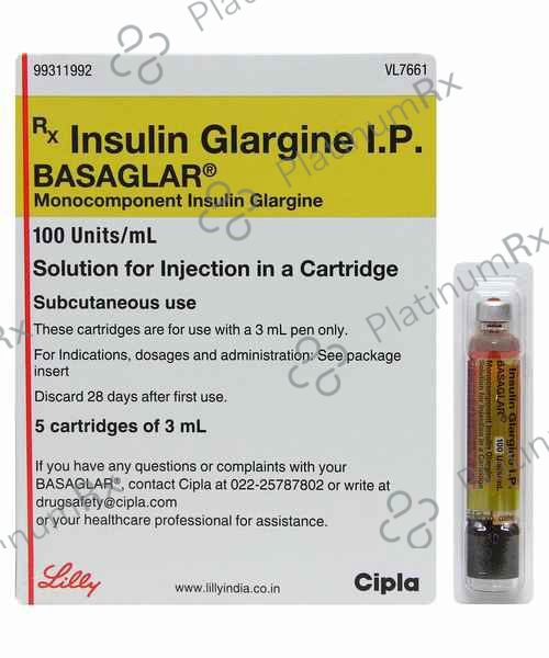 Basaglar 100IU (1*3ml Cartridge)