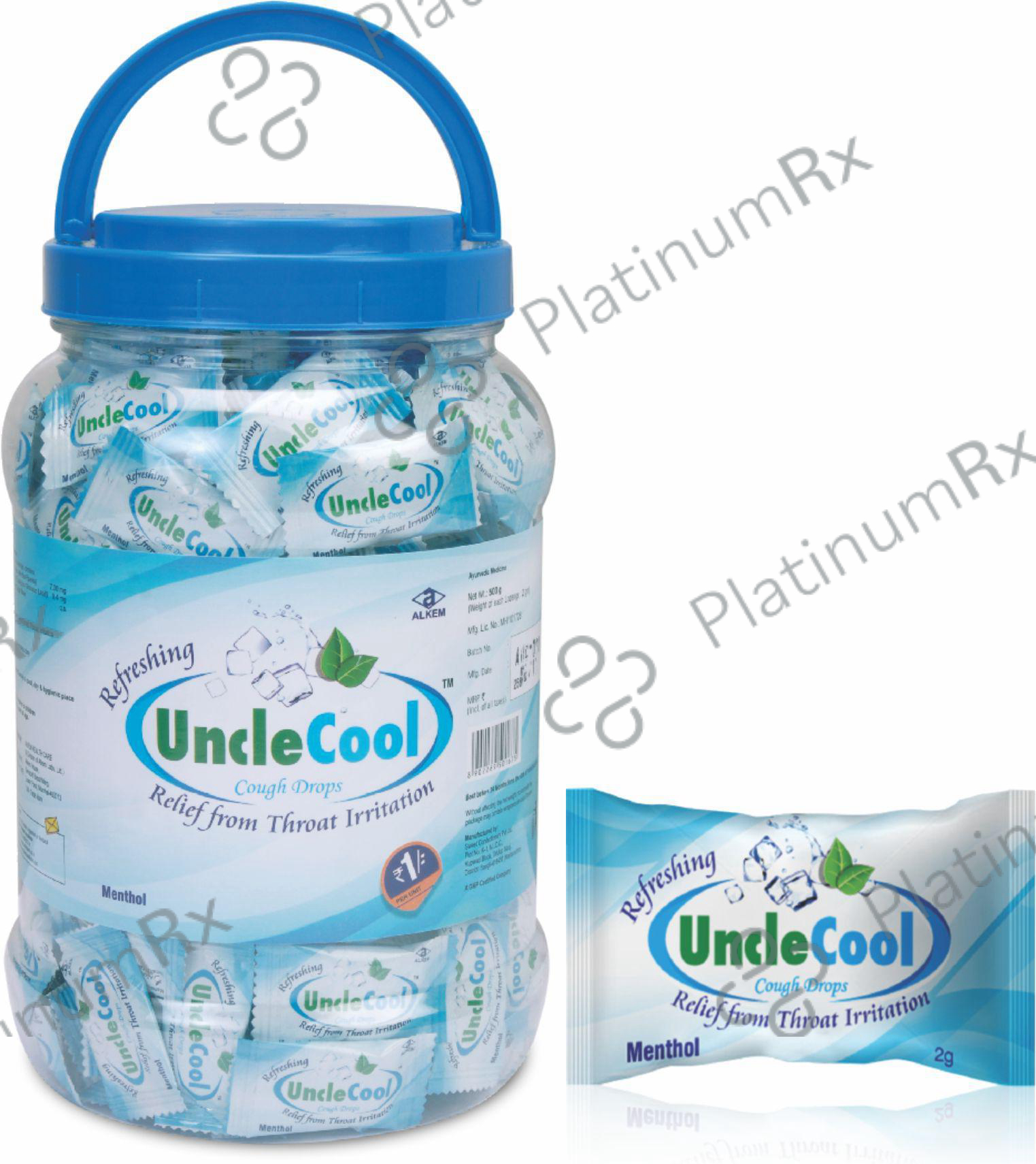 Uncle Cool Cough Drops 250 lozenges