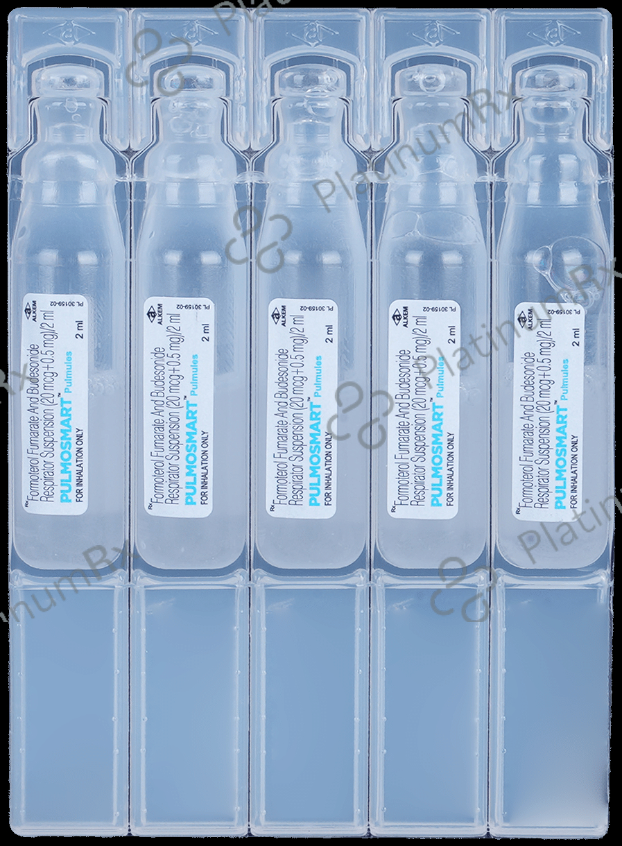 Pulmosmart 0.5/20mcg Pulmules Solution 2ml