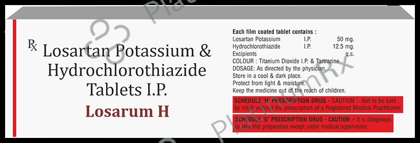Losarum H 0.5mg/10mg Tablet
