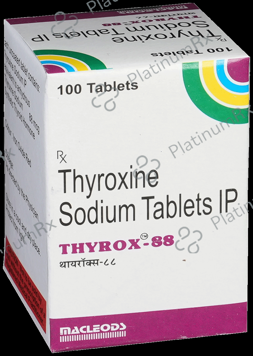 Thyrox 88 Tablet 100 tablets
