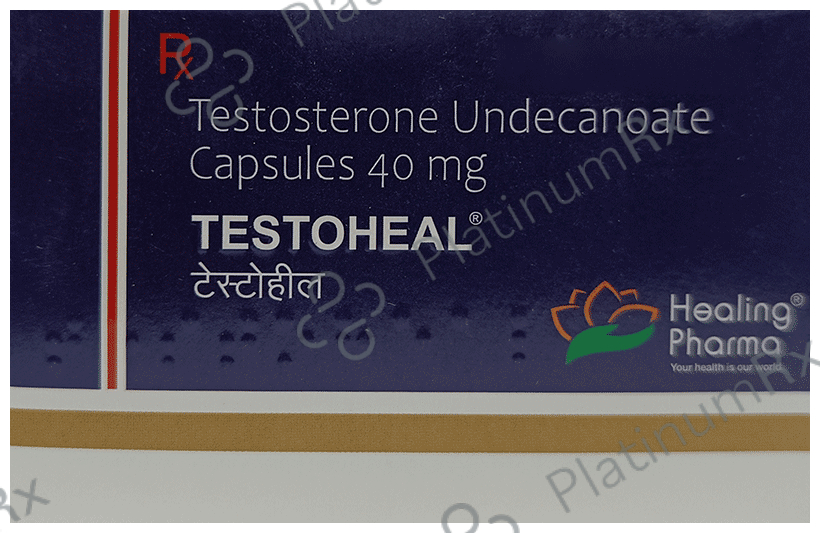 Testoheal 40mg Capsule 10s