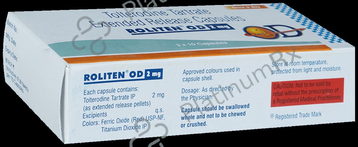 Roliten OD 2mg Capsule ER 10s