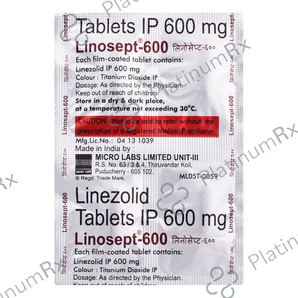 Linosept 600mg Tablet 10s
