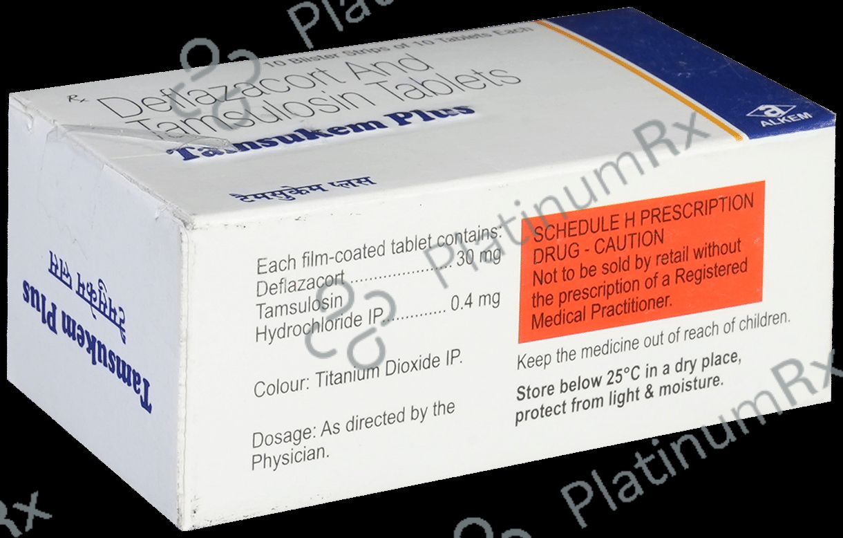 Tamsukem Plus 30/0.4mg Tablet 10s