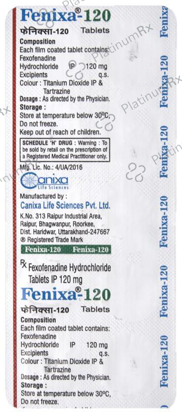 Fenixa 120 Tablet