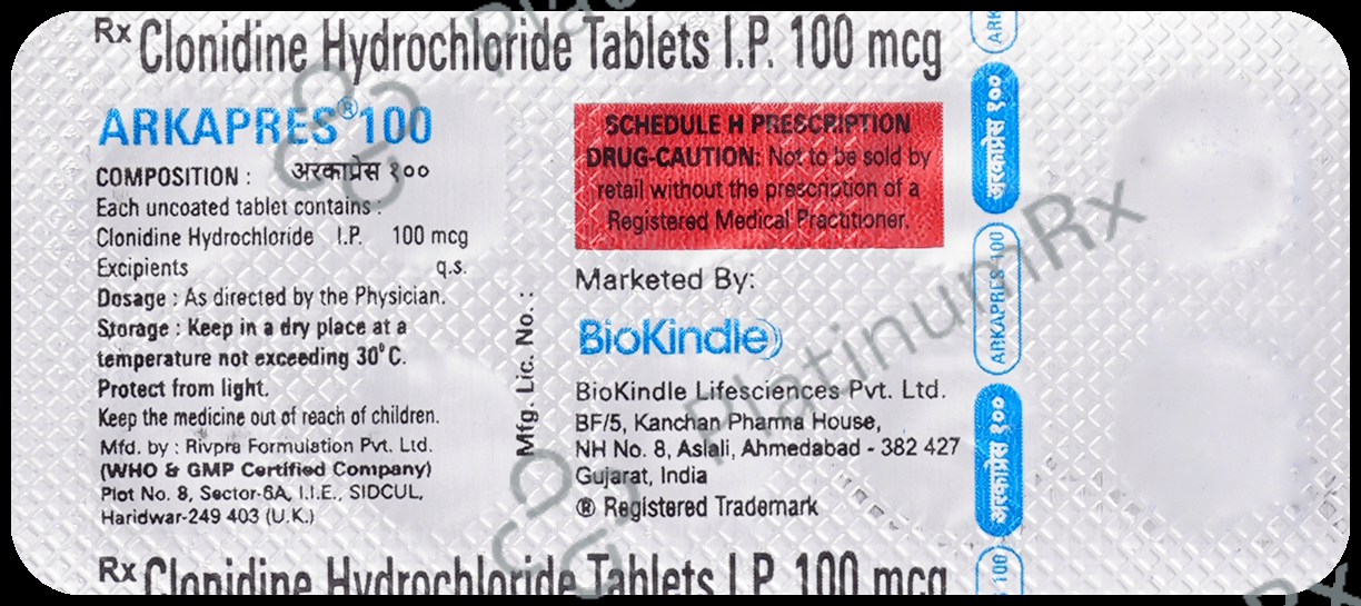 Arkapres 100 Tablet