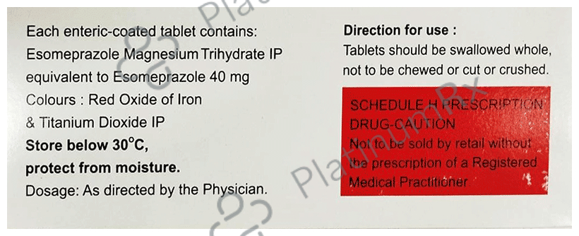 Esofag 40mg Tablet 15s