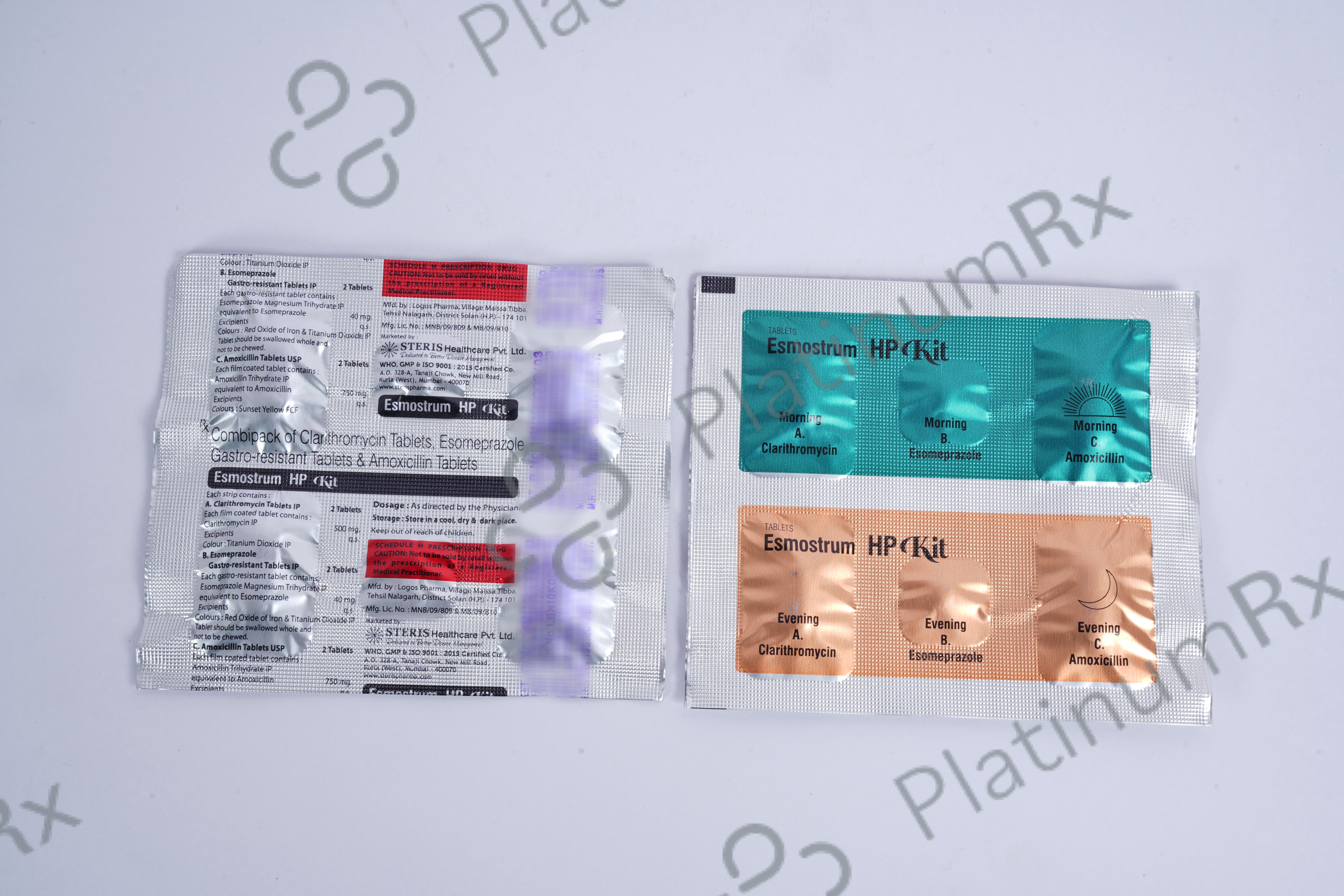 Esmostrum HP Kit 750/500/40mg Tablet 6s